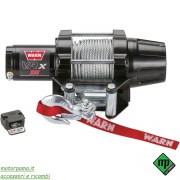 Verricello con cavo in acciaio Warn winch VRX 35 universale